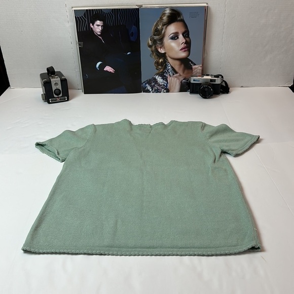 Alfred Dunner Petite Embroidered short sleeve sweater - Picture 9 of 9